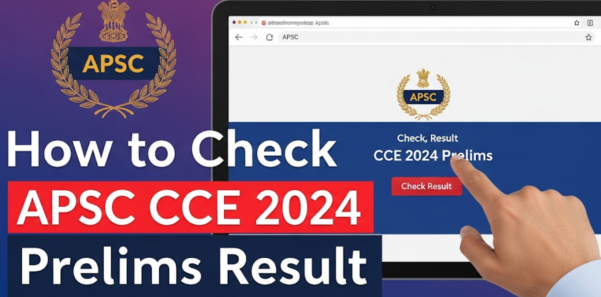 How to check APSC CCE 2024 Prelims Result?