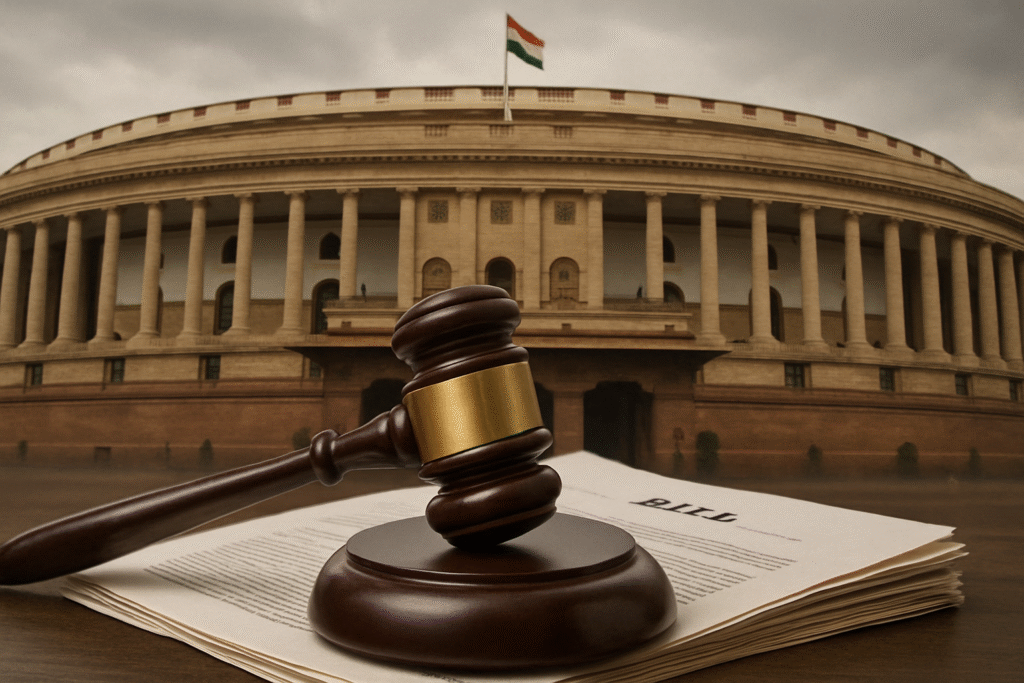 Bill to remove PM CM Ministers within 30 days